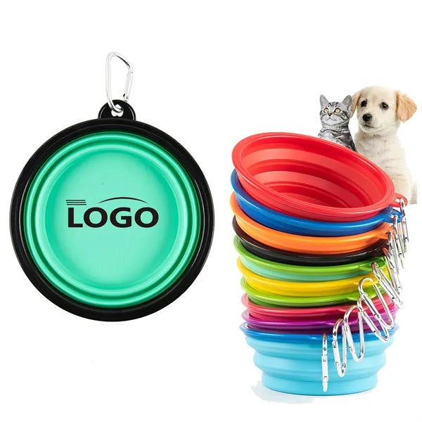Portable Foldable Pet Bowl Leakproof Travel Home Use Feeder