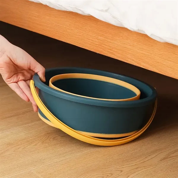 17L Portable Multi Collapsible Bucket With Handle Outdoor