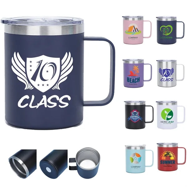 12oz Explosive Stainless Steel Handle Mug