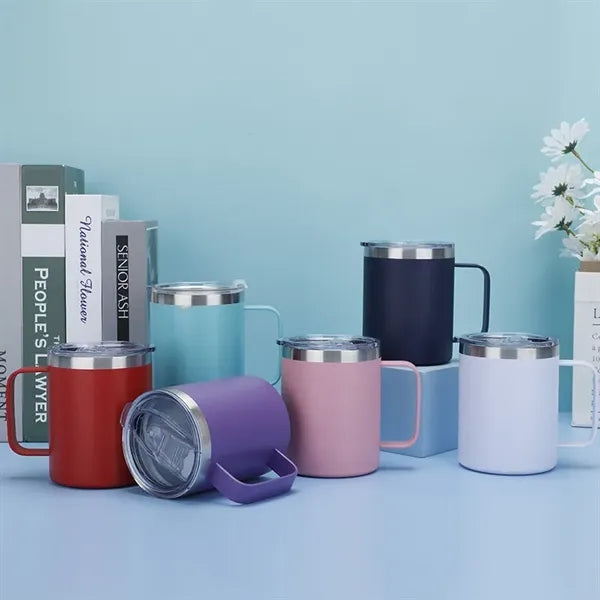12oz Explosive Stainless Steel Handle Mug