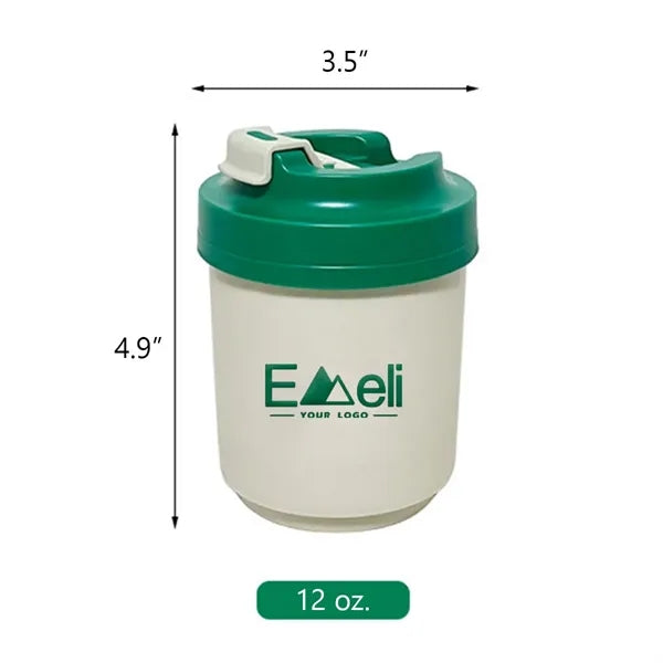 12 oz. Double Layer Stainless Steel Car Coffee Insulated Mug