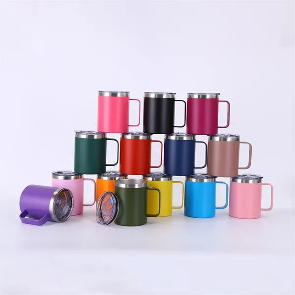12oz Explosive Stainless Steel Handle Mug
