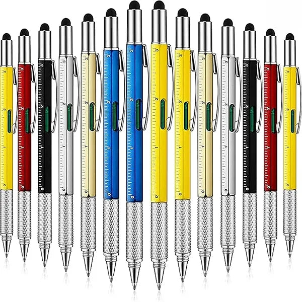 6-in-1 Multifunctional Tech Tool Ballpoint Pen for Men