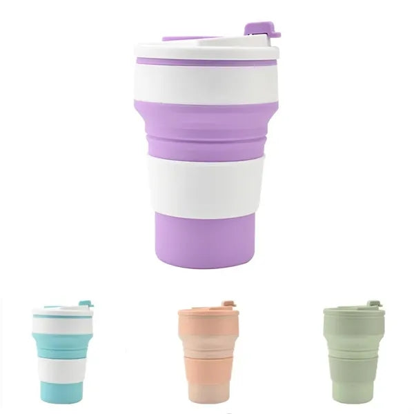 Outdoor Plastic Collapsible Coffee Cups For Camping