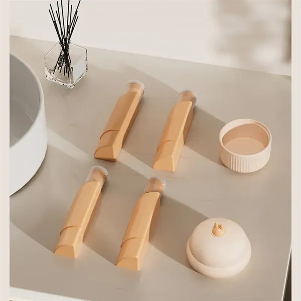 4in1 Pack Plastic Leak Proof Travel Dispenser Bottles Set