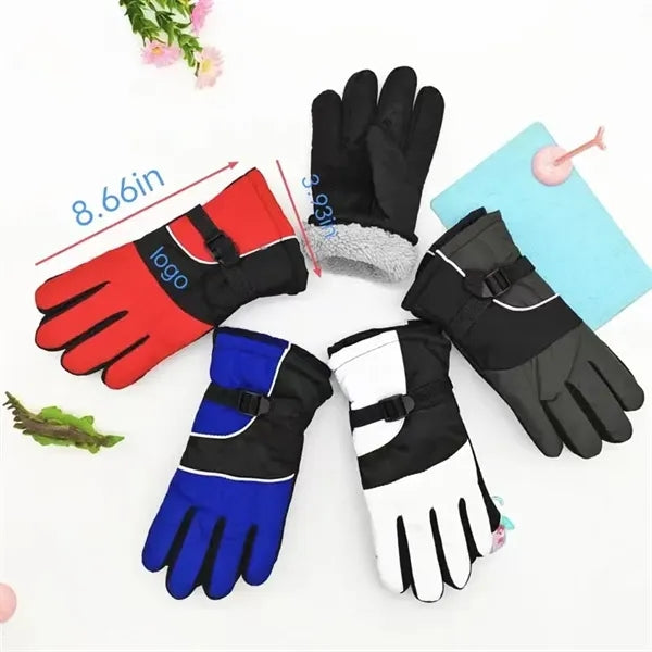 Children Winter Ridding Gloves