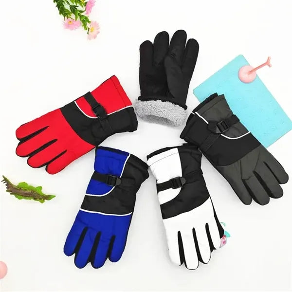 Children Winter Ridding Gloves