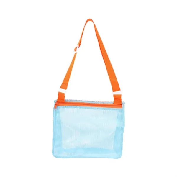Colorful Poly Mesh and Oxford Fabric Bag