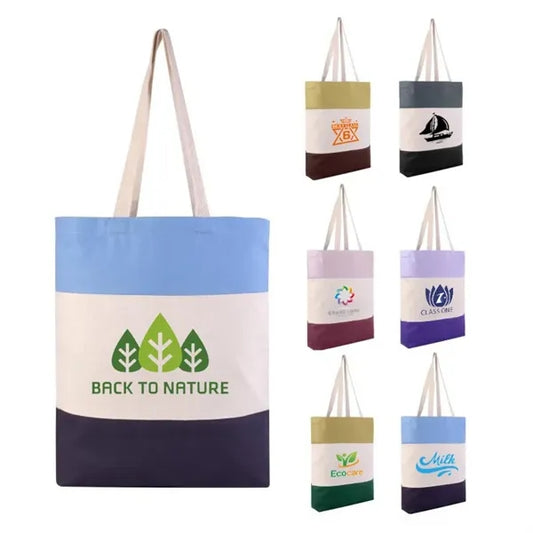 3 Color Sewn and Dyed Tote Bag