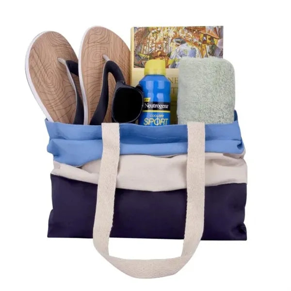 3 Color Sewn and Dyed Tote Bag