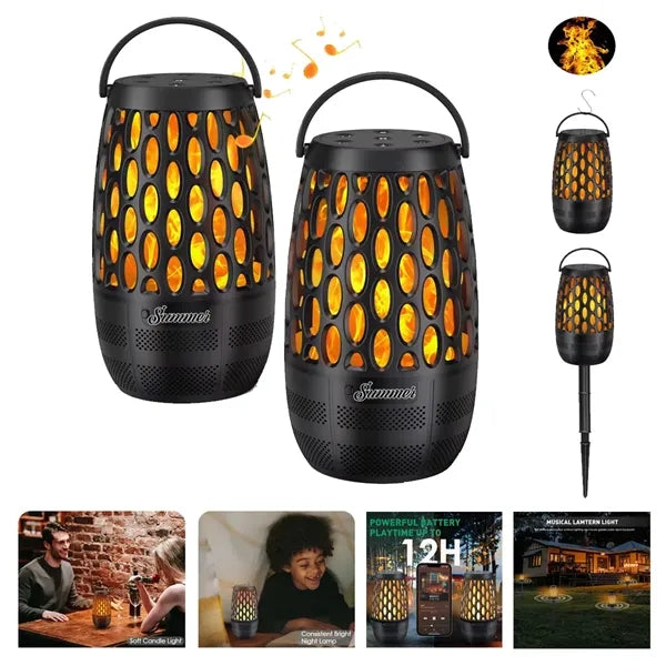 Flame Outdoor Bluetooth Speaker For christmas