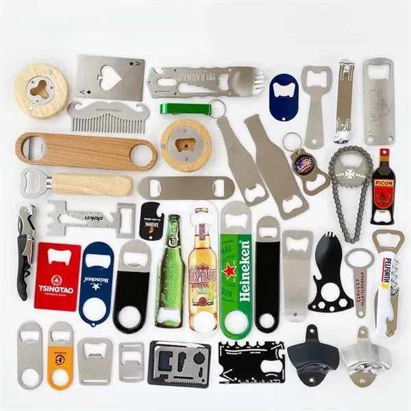Button Badge Bottle Opener Key Ring