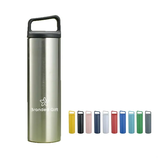600ml Casual Thermos Cup With Portable Straight