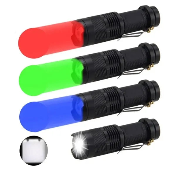 Led Telescopic Zoom Mini Light Flashligh