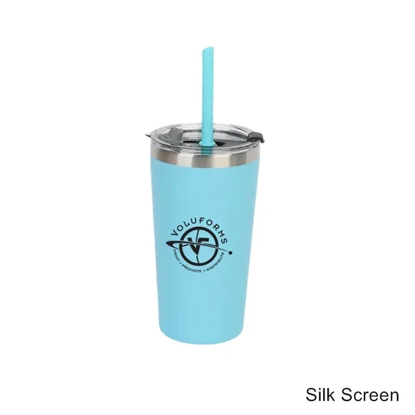 8/12 oz Double Wall Stainless Steel Kids Sipper Tumbler