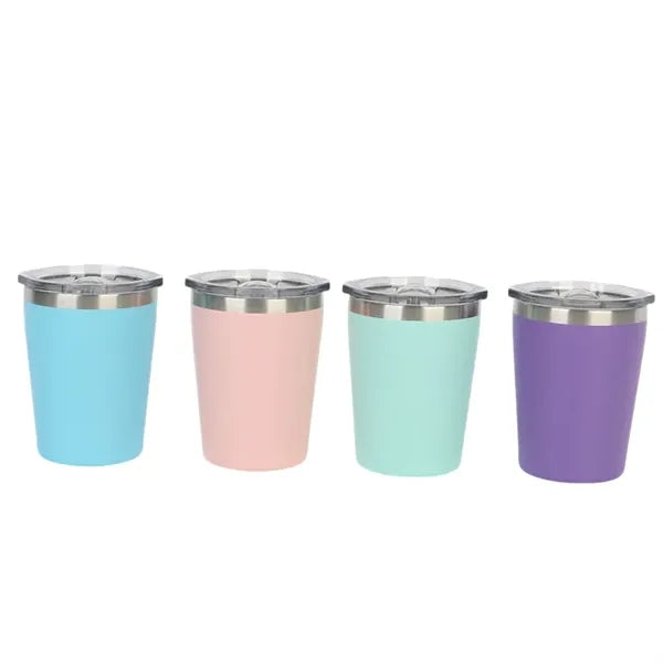 8/12 oz Double Wall Stainless Steel Kids Sipper Tumbler