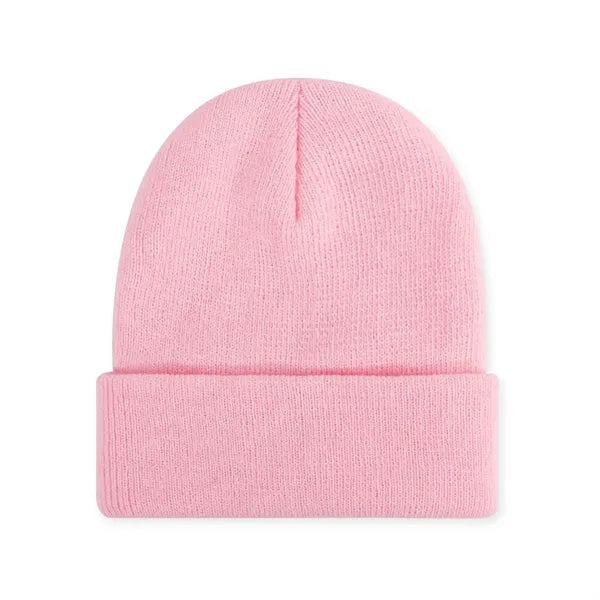 Embroidery Knit Beanie Hat for Men and Women