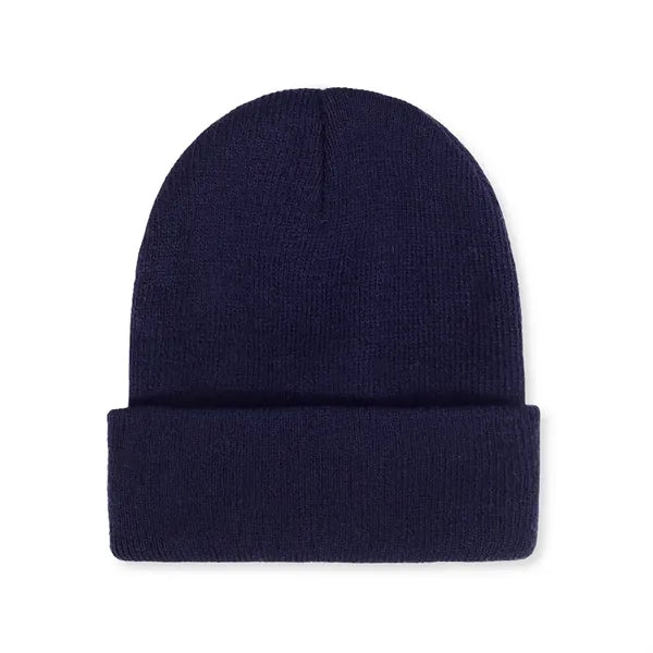 Embroidery Knit Beanie Hat for Men and Women