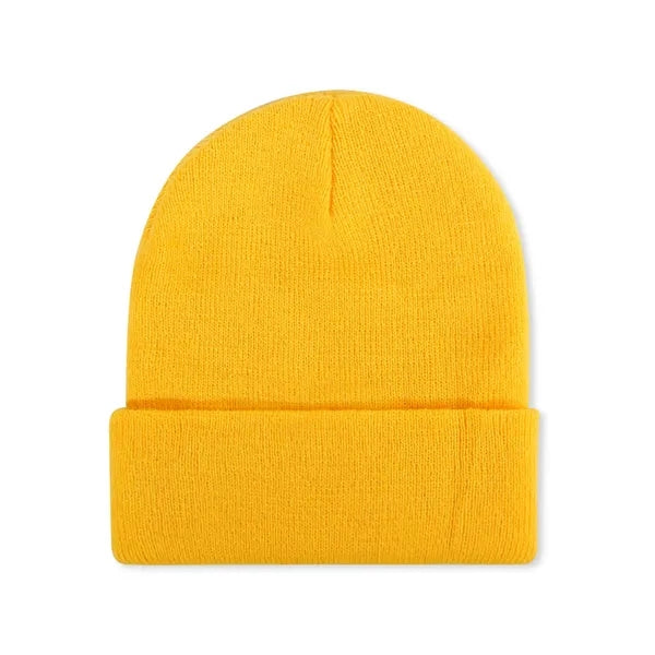 Embroidery Knit Beanie Hat for Men and Women
