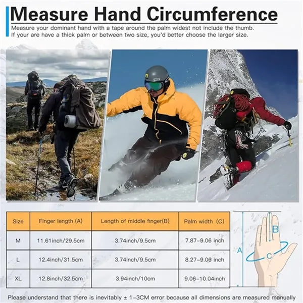 Winter Outdoor Waterproof Thermal Gloves