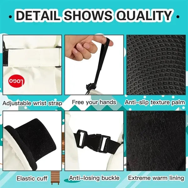 Winter Outdoor Waterproof Thermal Gloves