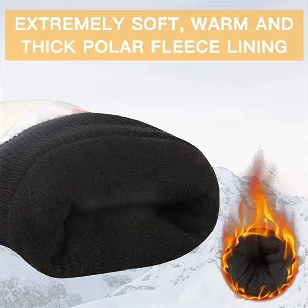 Outdoor Ski Gloves With Five-finger Touchscreen
