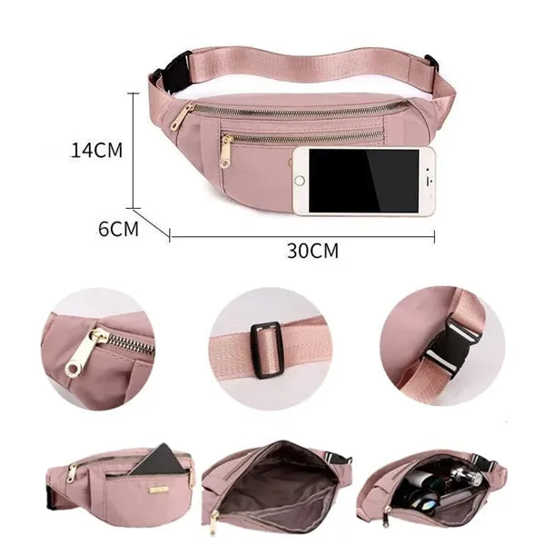 Casual Crossbody Backpack Lightweight Sling Bag Fanny Pack