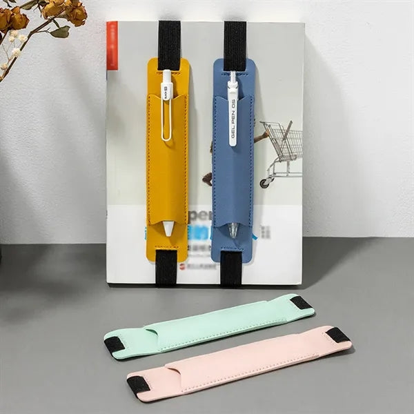 Elastic Band Pen Holder