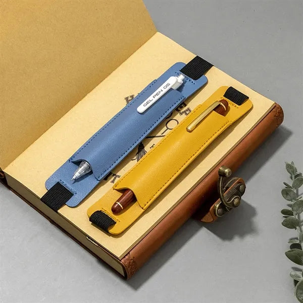 Elastic Band Pen Holder