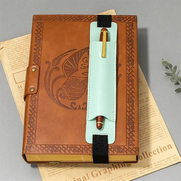 Elastic Band Pen Holder