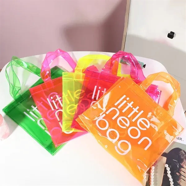 Transparent PVC Tote Bag