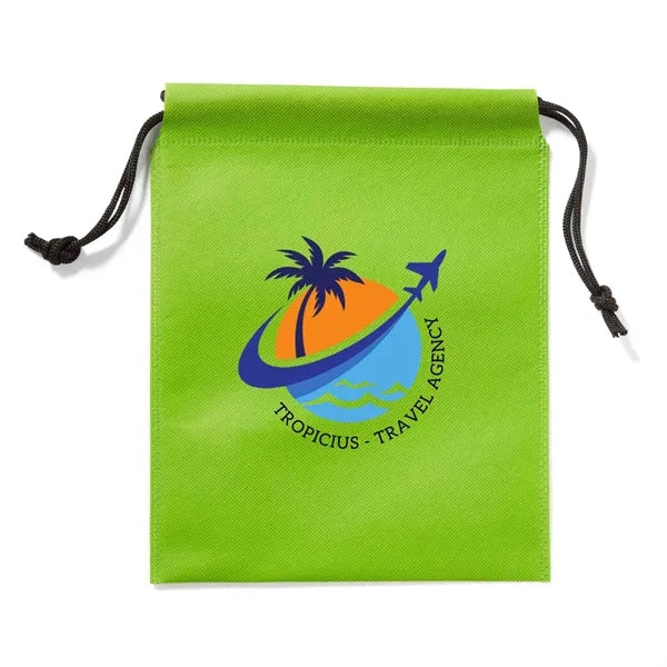 Full Color Non-Woven Drawstring Pouch