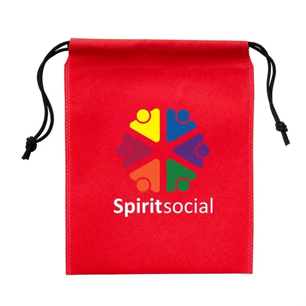 Full Color Non-Woven Drawstring Pouch
