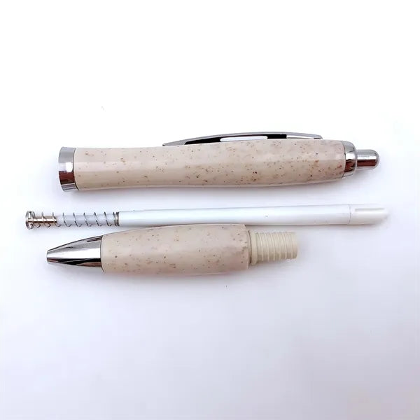 Eco Friendly Wheat Straw Pens Sustainable Ballpoint Products