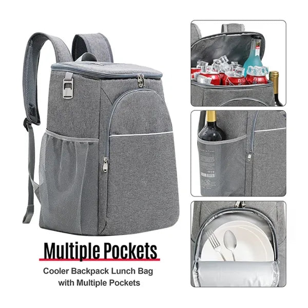 Waterproof Insulated Cooler Backpack 30-Can