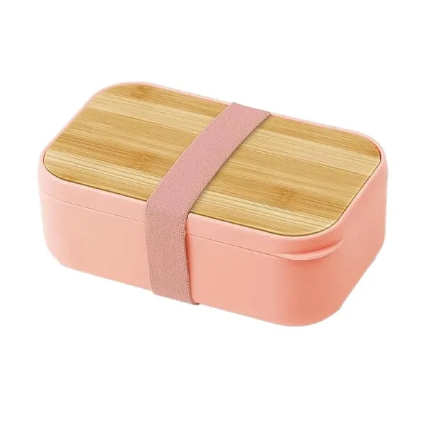 Bento Box for Adult Lunch Containers with Bamboo Lid