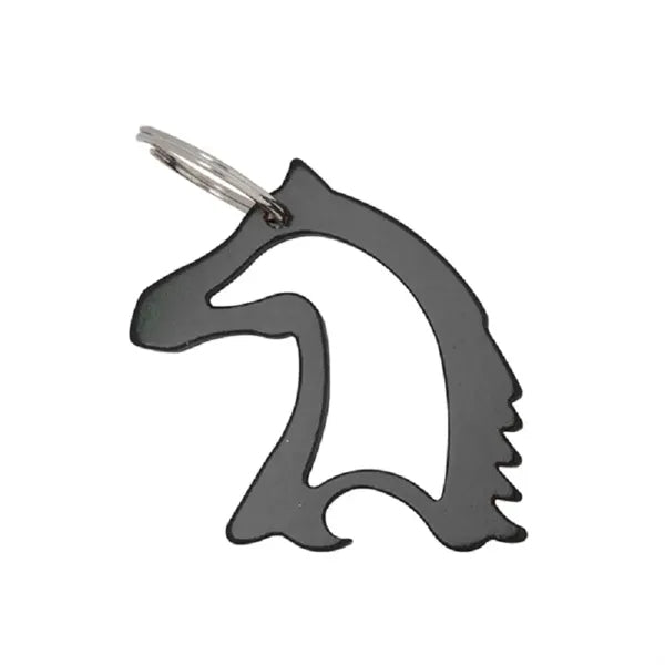 Horse Head Bottle Opener Keychain