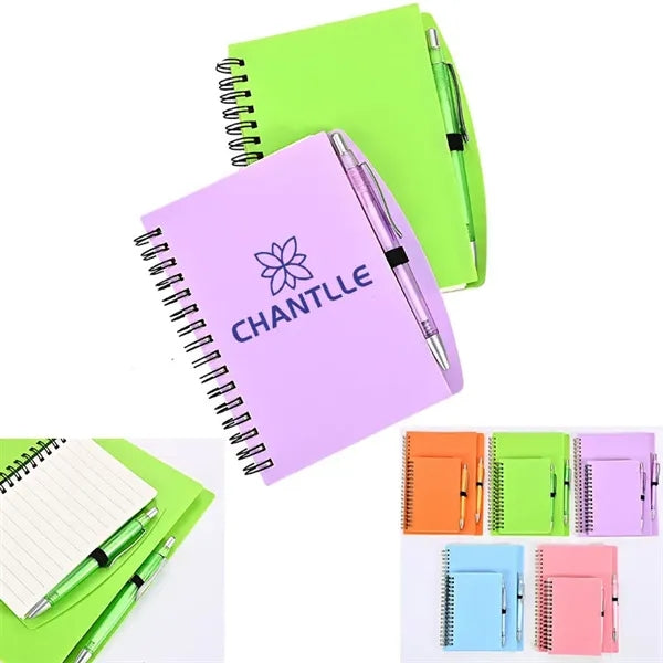 Spiral Notebook with Pen