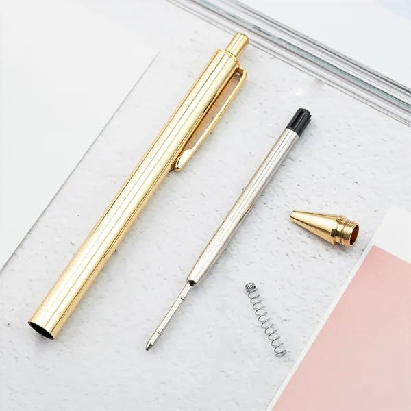 Click Activated Metal Pen