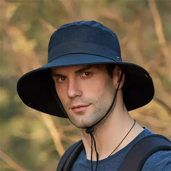 Unisex Breathable Mesh Bucket Hat