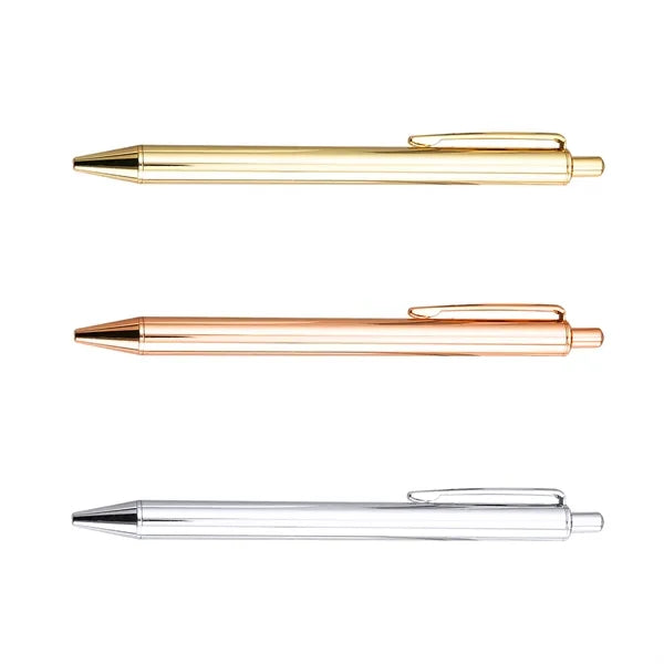 Click Activated Metal Pen