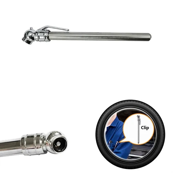 Pen Shaped Tire Gauge With Clip