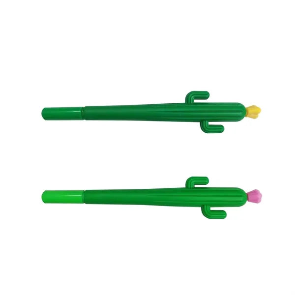 Cactus Pen With Flower