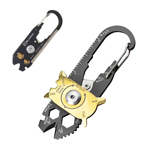20 IN 1 Carabiner Tool Kit