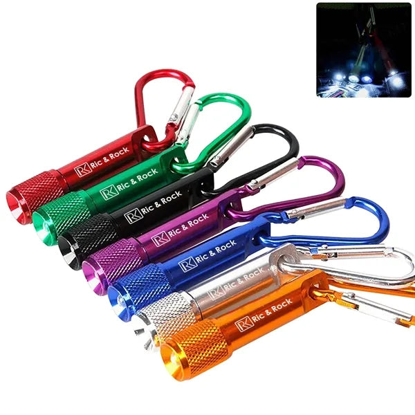 Mini Flashlight With Carabiner