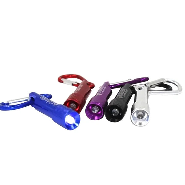 Mini Flashlight With Carabiner
