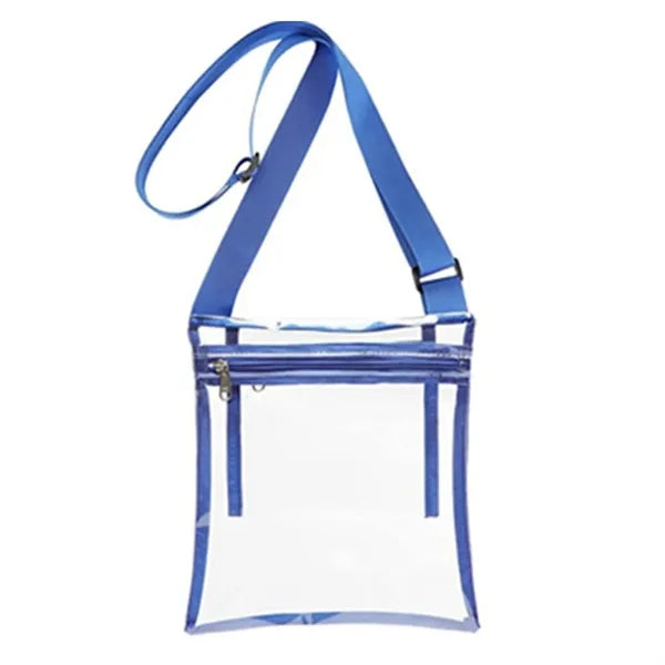 Adjustable Waterproof Transparent Crossbody Bag