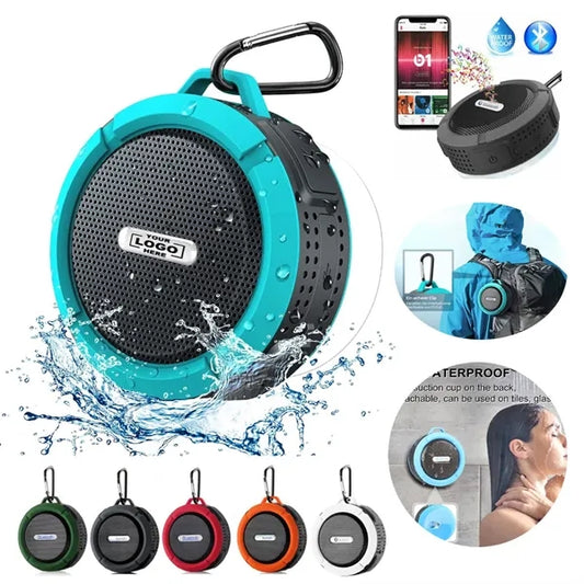 Waterproof Ultra-portable Bluetooth Speaker With Clip