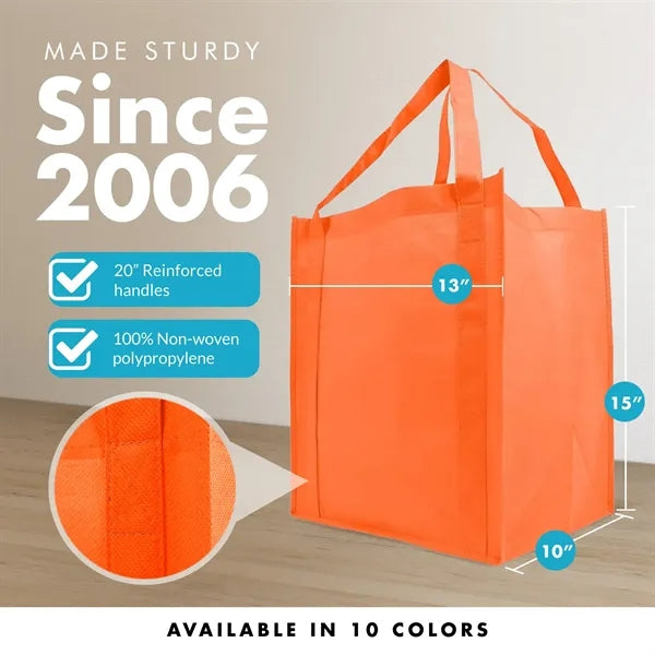 Shopping Bag With 20 Inch Reinforced Handle