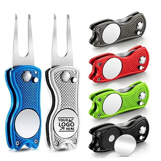 Stainless Steel Foldable Golf Fork